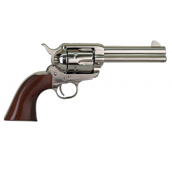 Cimarron Pietta Pistolero 45LC 4.75″ Barrel Nickel PPP45N